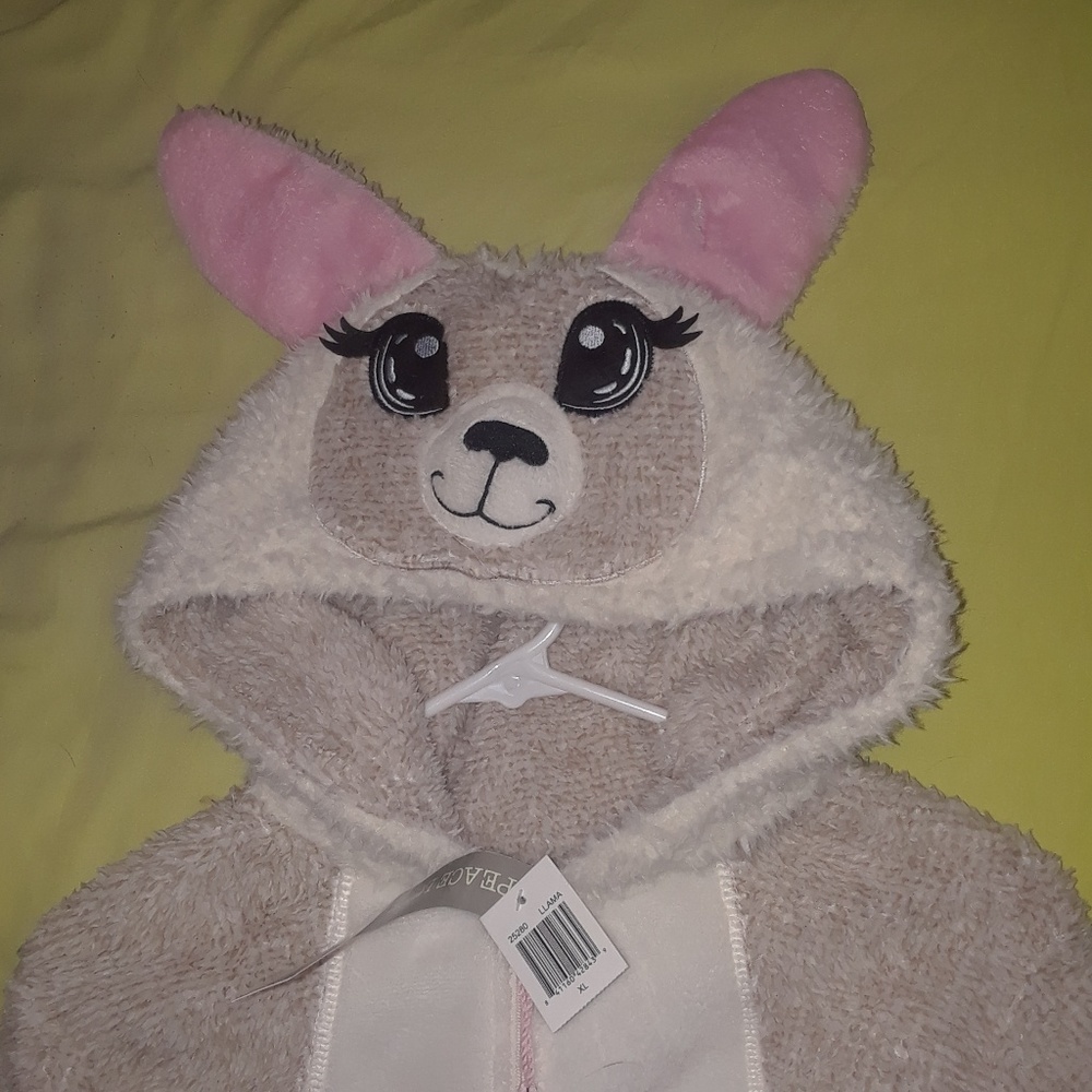 Llama onesie size xl PEACE LOVE & DREAMS